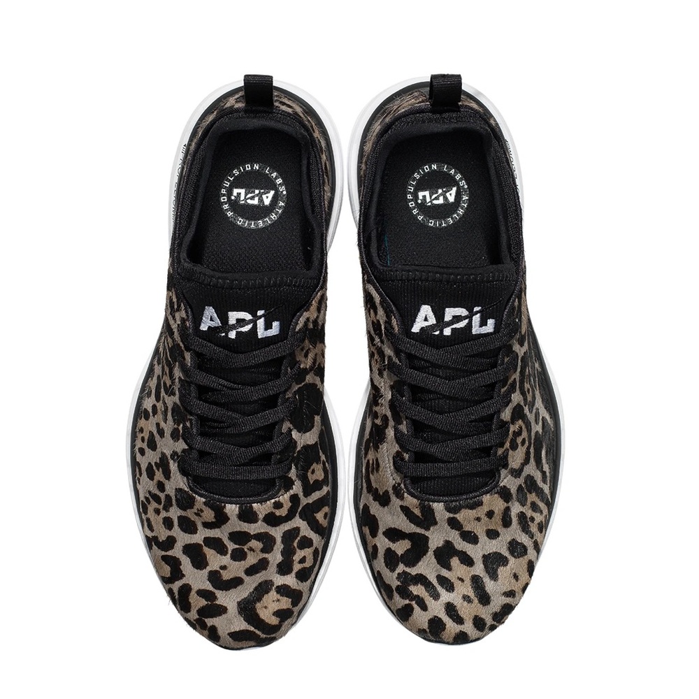 APL Iconic propulsion white leopard calf hair shoe - Picture 11 of 12